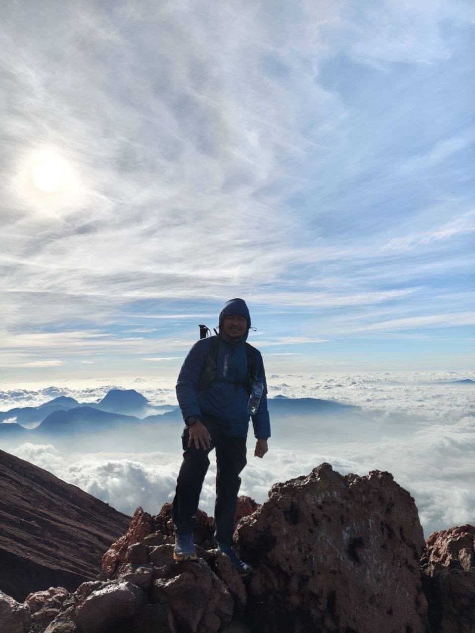 at Gunung Kerinci.